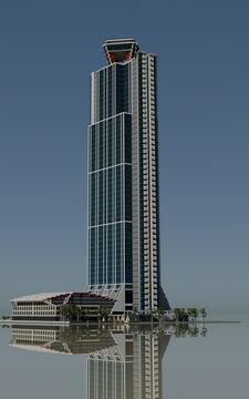 [1:1] Sakishima CosmoTower 🇯🇵 Minecraft Map & Project