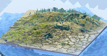 Custom Mandalore Star Wars Nuked Planet Map 500x500 Blocks Minecraft Map & Project