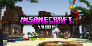 InsaneCraft - Lobby/Hub Map #6 Minecraft Map & Project