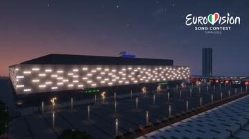 Eurovision 2022 | Pala Alpitour Minecraft Map & Project
