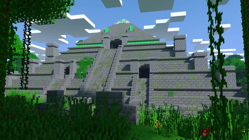 Emerald Temple | Custom Jungle Temple | FREE Download Minecraft Map