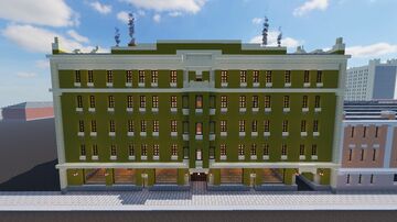 Apartment building | Доходный дом Minecraft Map & Project