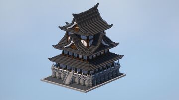 Japanese Castle Minecraft Map & Project