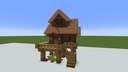 Minecraft : Survival STARTER House 🏡 [ Build Tutorial for Survival ] EASY Minecraft Map & Project