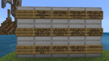 Underground base WITH COOL STUFF for MINECRAFT PE Minecraft Map & Project