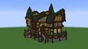 Fantasy House #3 Minecraft Map & Project
