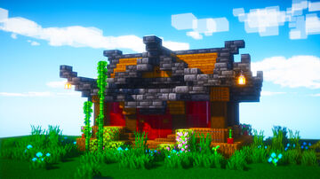 Asian House Minecraft Map & Project
