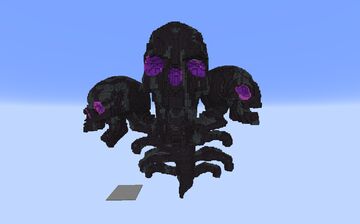 Demonic Statue of the Whiter Monster DOWNLOAD FREE Minecraft Map & Project