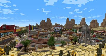 🌵 Doomtown | 1950s-Inspired Town (with storyline) Minecraft Map & Project