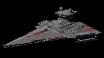Victory-Class Star Destroyer [Full Scale] Bedrock port by D.W.S system Minecraft Map & Project