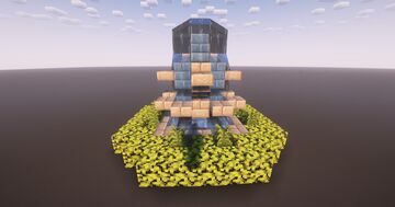 Medium Water Fountain - Mossy Variation Minecraft Map & Project