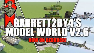 GARRETT2BY4's Model World V2.6 (1.5:1 Scale Builds) Minecraft Map & Project