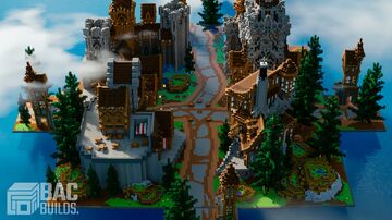 HCF Spawn Medieval Theme Minecraft Map & Project