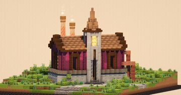 Fantasy House | DOWNLOAD Minecraft Map & Project