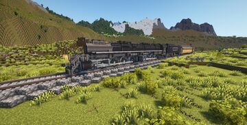 Big Boy - UP 4014 (With Create Mod) Minecraft Map & Project