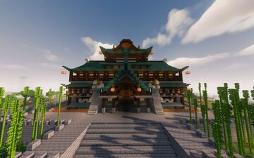 Chinese palace Minecraft Map & Project