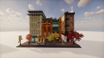 New York street Minecraft Map & Project