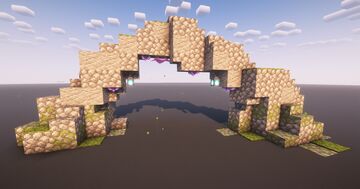 Natural Cobblestone Arch Minecraft Map & Project