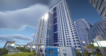 2 skyscraper condos and schematic Minecraft Map & Project