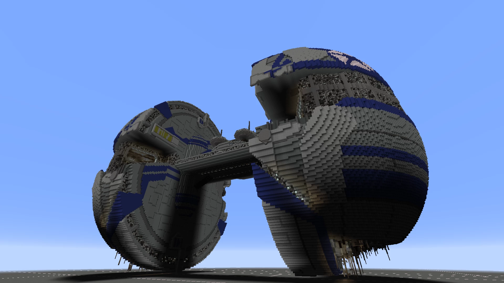 Separatist supply ship (Star Wars) Minecraft Map, image size:1920x1080