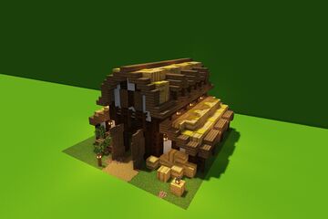 Automatic Wool Farm Barn - Schematic + World Download! Minecraft Map & Project
