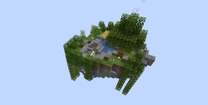 Skyblock starter Island Minecraft Map