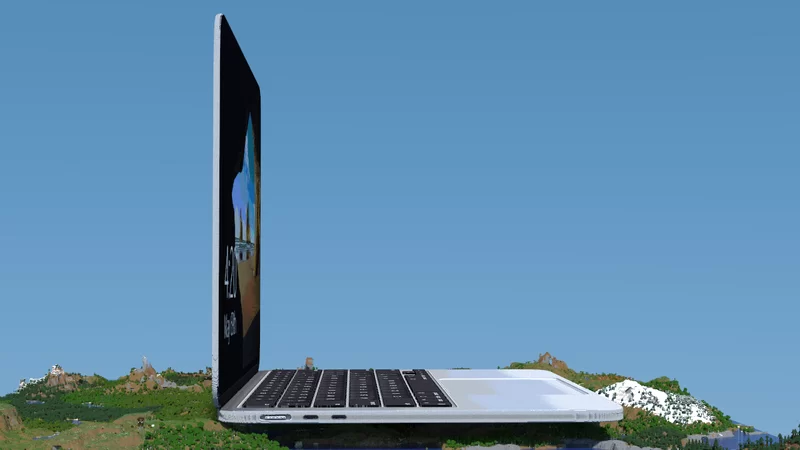 World's Largest Laptop [1.20.5+] Minecraft Map
