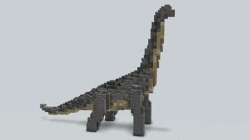 Brachiosaurus Build (Jurassic Park) Minecraft Map & Project