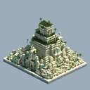 Big Desert Temple Minecraft Map & Project