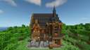 Half Timbered House - ⬇️ (Java/Bedrock/Schematic/Litematic) Minecraft Map & Project