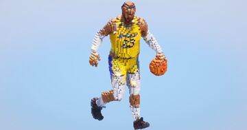 LeBron James Minecraft Map & Project