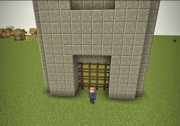 Automatic Fence Minecraft Map & Project