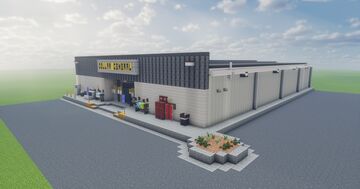 Dollar General store Minecraft Map & Project