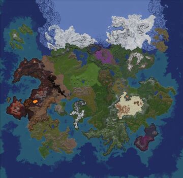 The largest landscape we have ever made Minecraft Map & Project