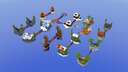 x10 Bridge Battle Arena - Premium Maps 3 Minecraft Map & Project