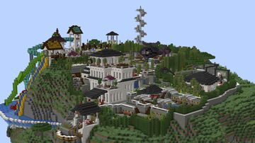 Mountain Resort Paradise | AmazeMC Minecraft Map & Project
