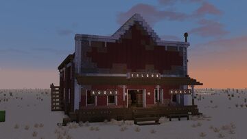 Valentine's Saloon. Minecraft Map & Project