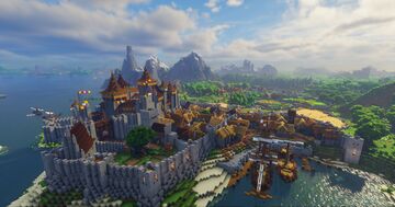 Kingdom of Wustreron - Improved Terrain Minecraft Map & Project