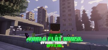 World Flat House Map V2.0 Minecraft Map & Project