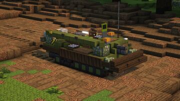 T-72TK【1.5:1】 Minecraft Map & Project