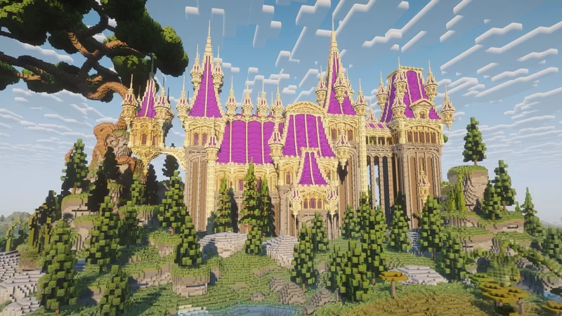 Fantasy Castle - Survival Spawn