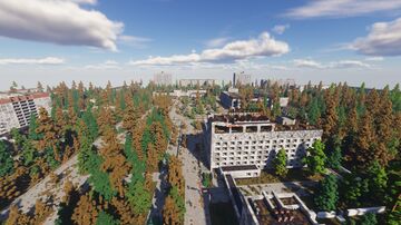 S.T.A.L.K.E.R Pripyat after the Chernobyl accident (WIP) | Припять после аварии на ЧАЭС (Работа в процессе) Minecraft Map & Project