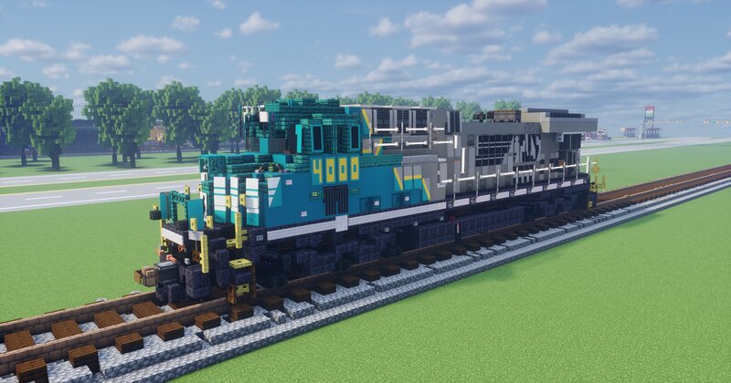 Norfolk Southern GE AC44C6M "Sonic Bonnet/Blue mane"