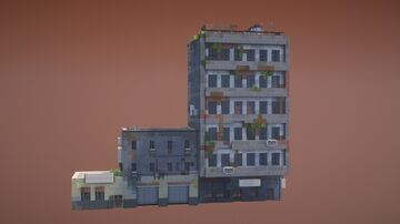 Abandoned Modern House. Minecraft Map & Project