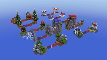 x10 Bridge Battle Arena - Premium Maps 4 Minecraft Map & Project