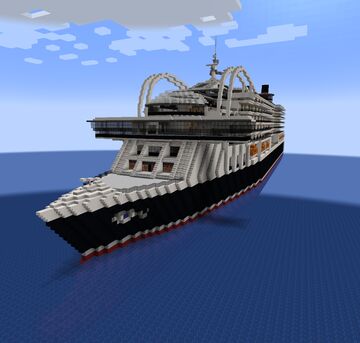 Jupiter Cruise Ship Minecraft Map & Project