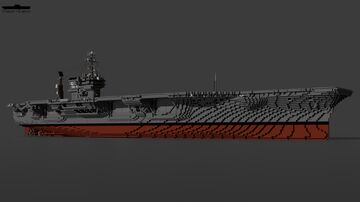 USS John F. Kennedy (CV-67) 2011 Minecraft Map & Project