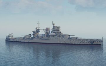 USS New Mexico (BB-40) full interior Minecraft Map & Project