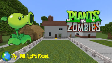 Plants vs Zombies House! Minecraft Map & Project