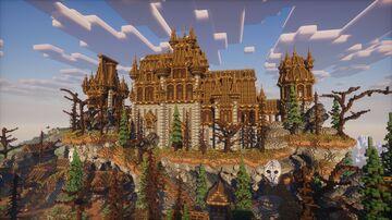 Haunted Castle - Survival Spawn Minecraft Map & Project